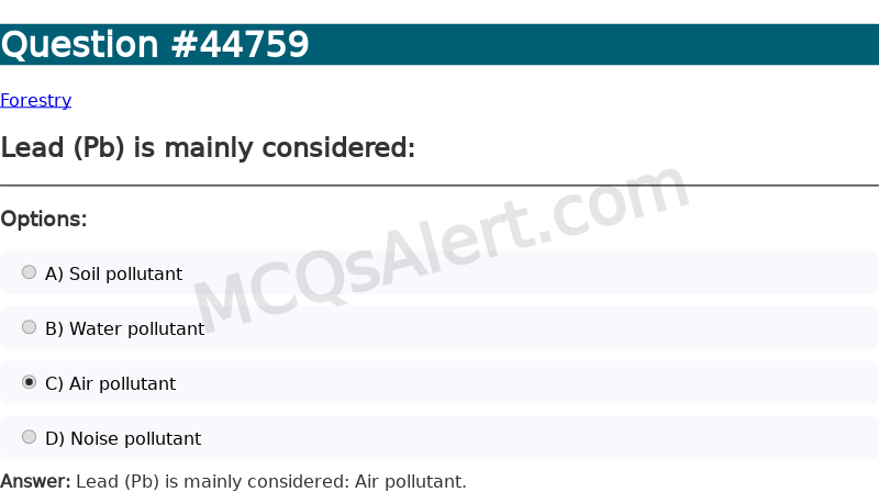 Question Screenshot