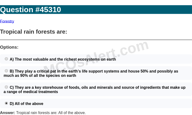 Question Screenshot