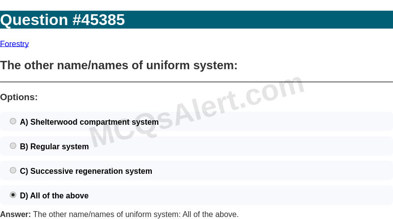 Question Screenshot