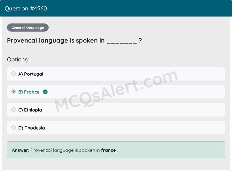 Question Screenshot