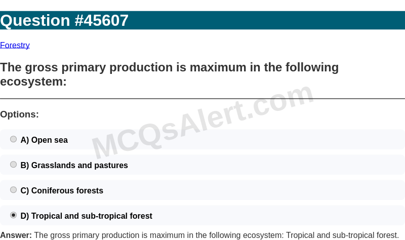 Question Screenshot