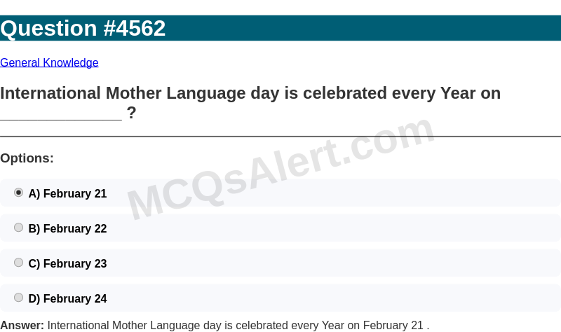 Question Screenshot