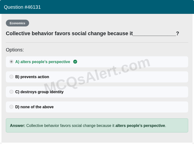 Question Screenshot