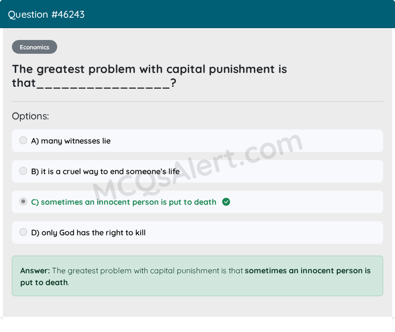 Question Screenshot