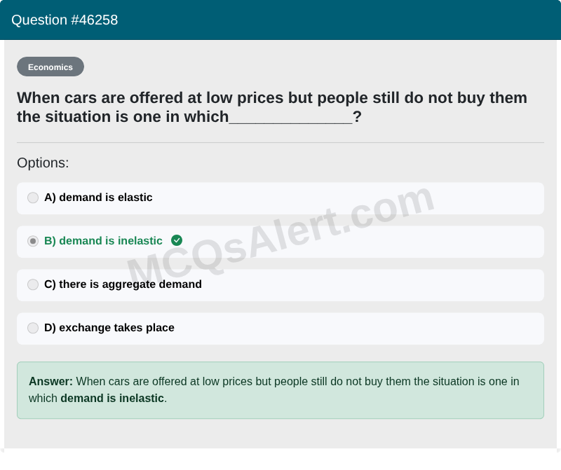 Question Screenshot