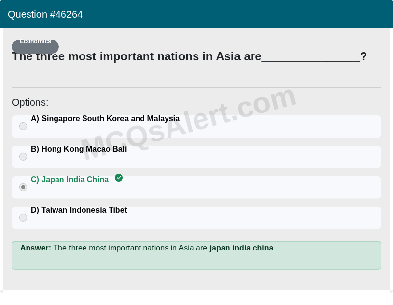 Question Screenshot