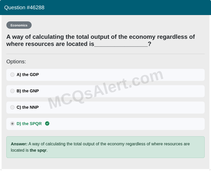 Question Screenshot