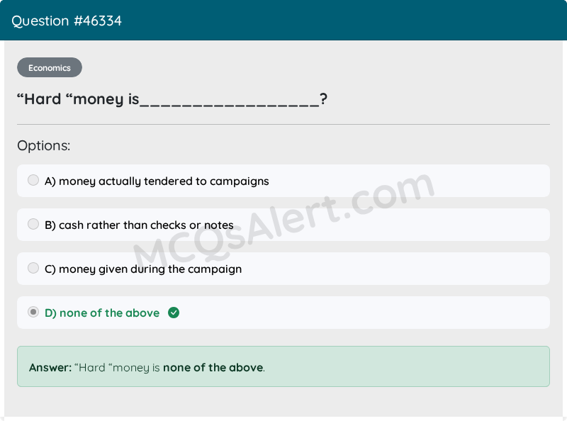Question Screenshot
