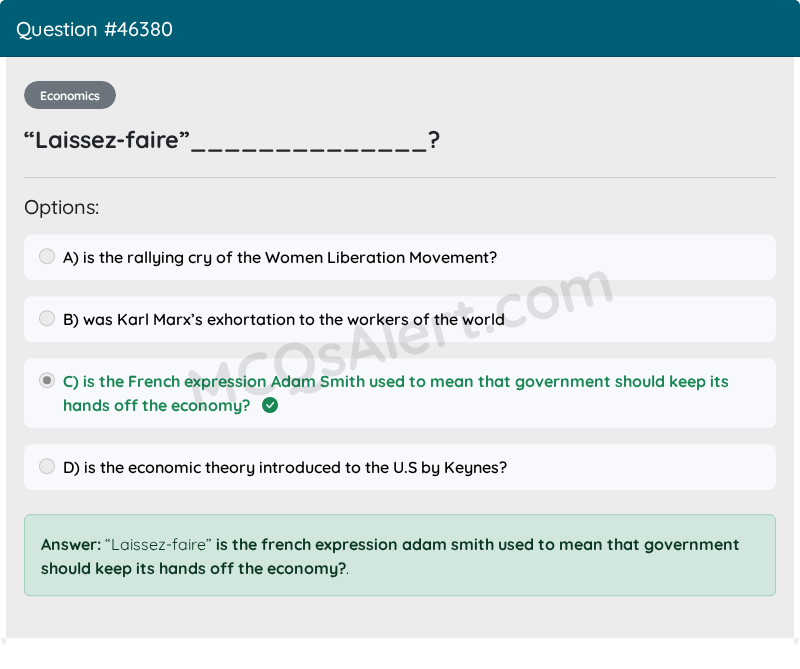 Question Screenshot