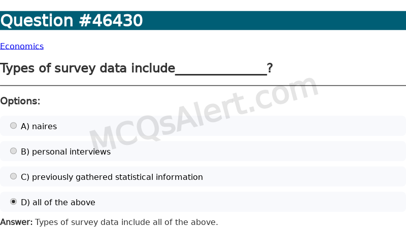 Question Screenshot