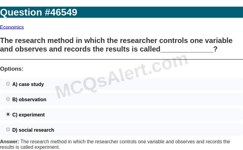 Question Screenshot