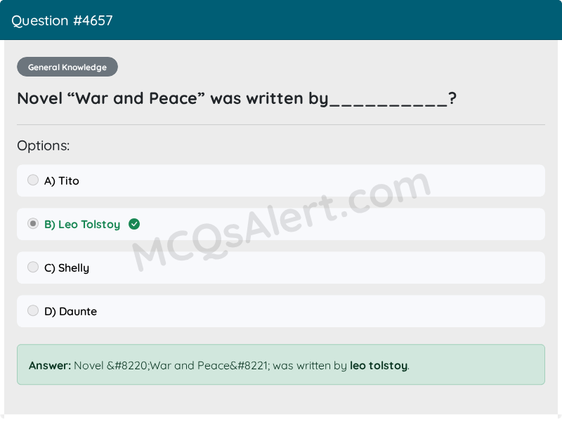 Question Screenshot