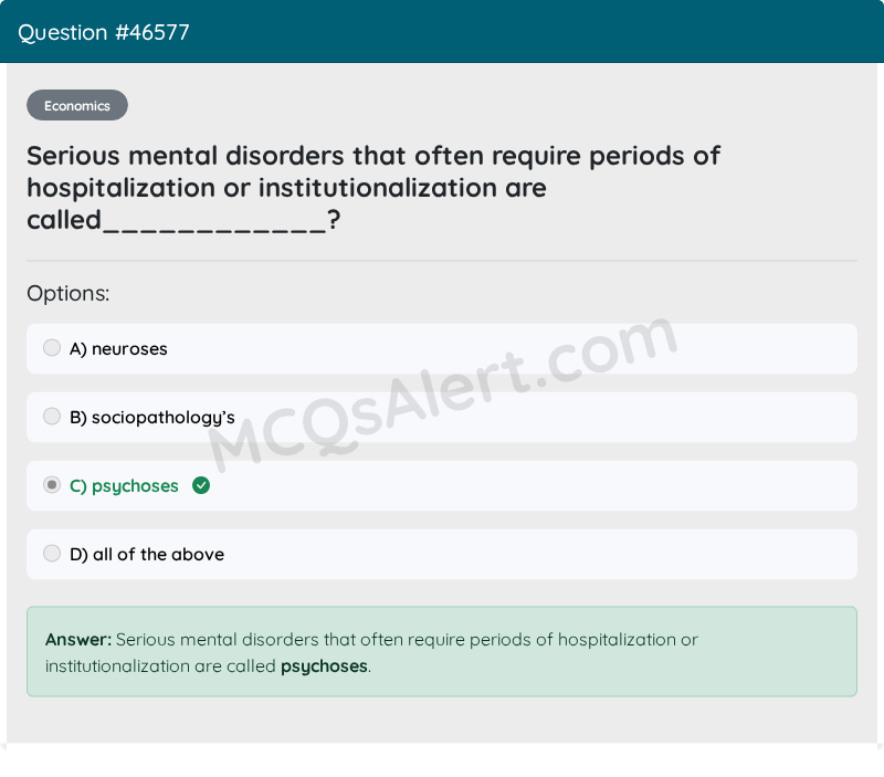 Question Screenshot
