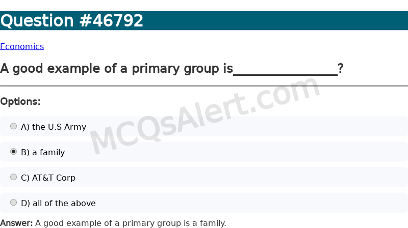 Question Screenshot