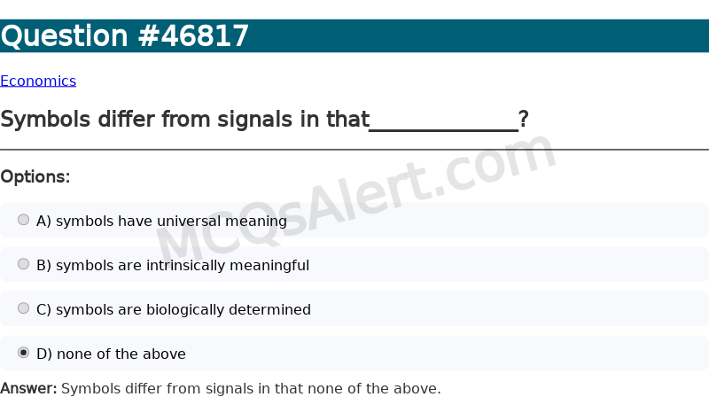 Question Screenshot