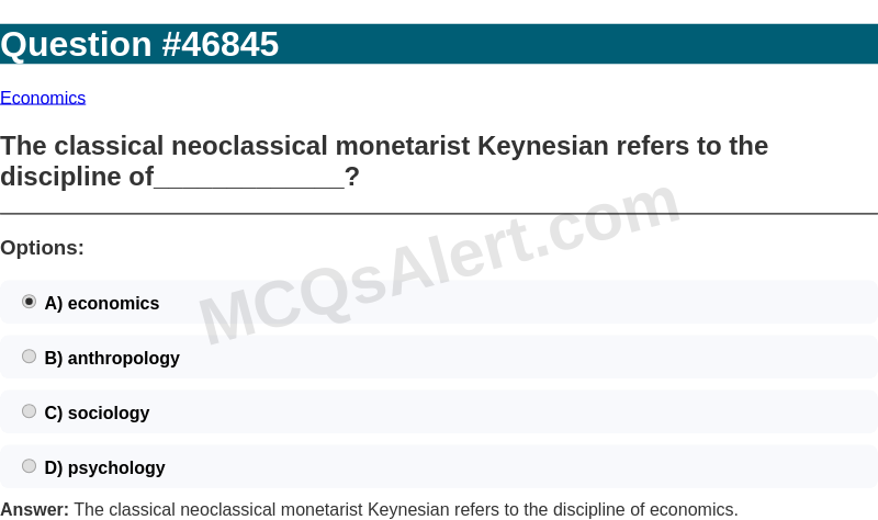 Question Screenshot