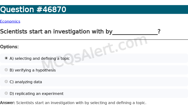 Question Screenshot