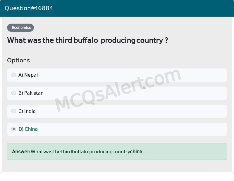 Question Screenshot