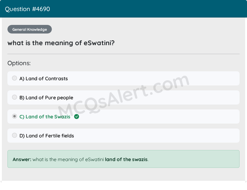 Question Screenshot