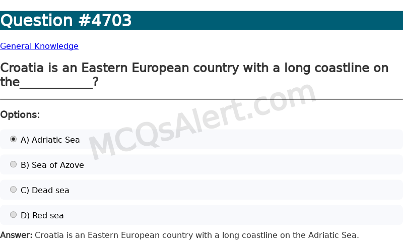 Question Screenshot
