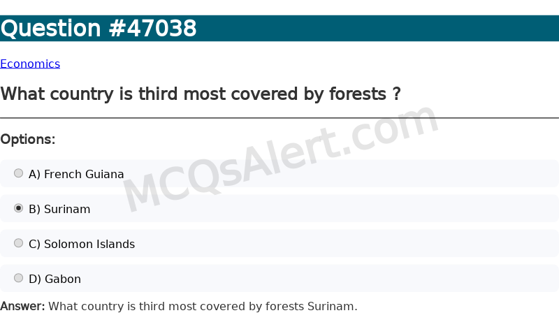 Question Screenshot