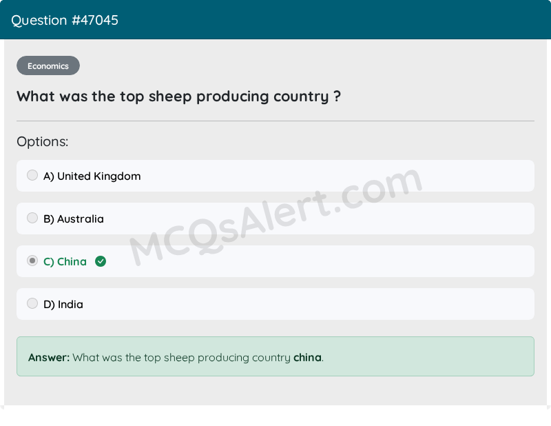 Question Screenshot