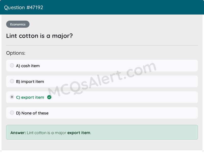 Question Screenshot