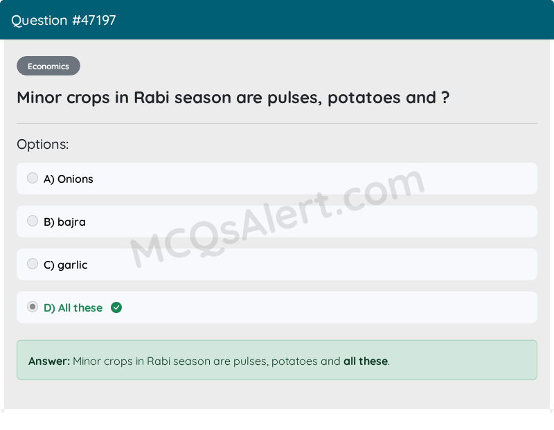 Question Screenshot