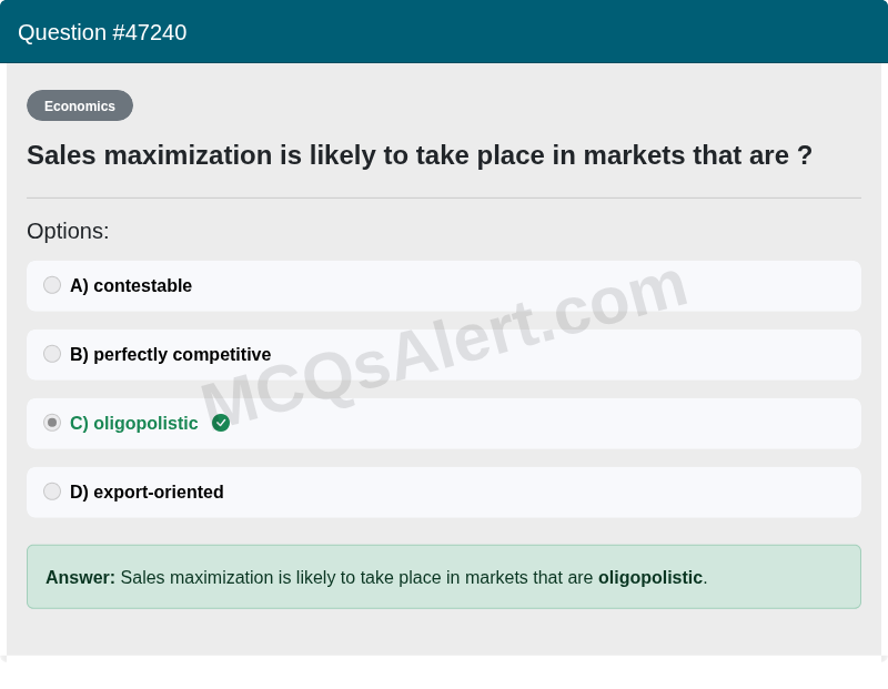 Question Screenshot
