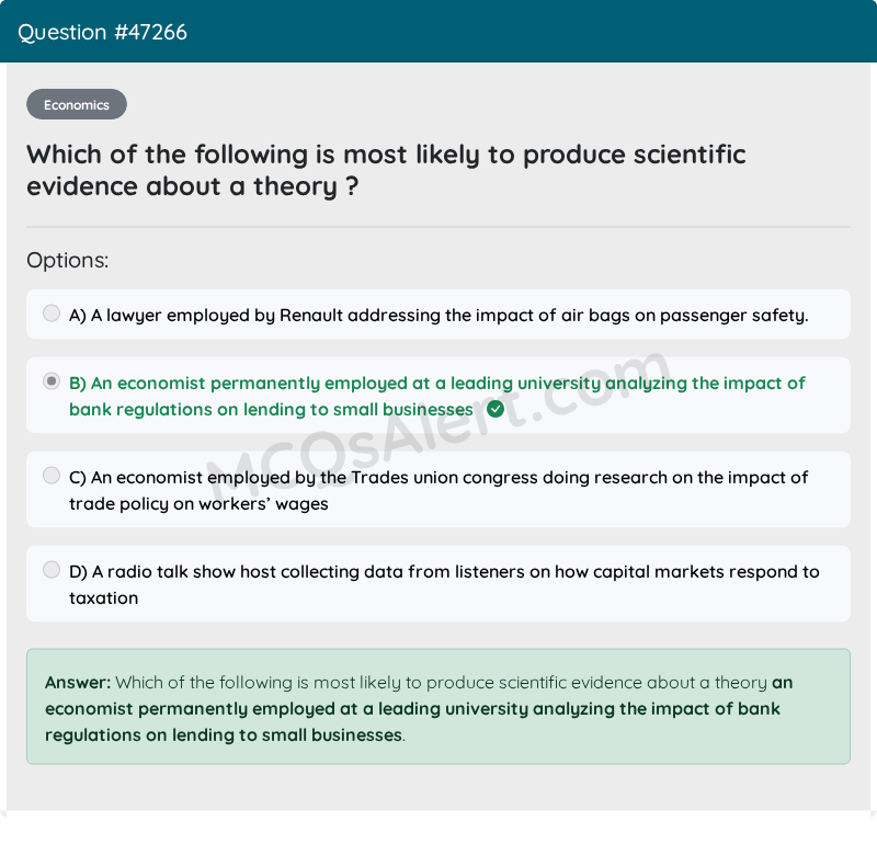 Question Screenshot