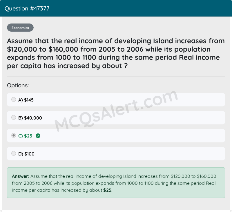 Question Screenshot