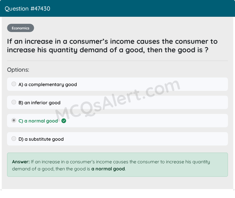 Question Screenshot