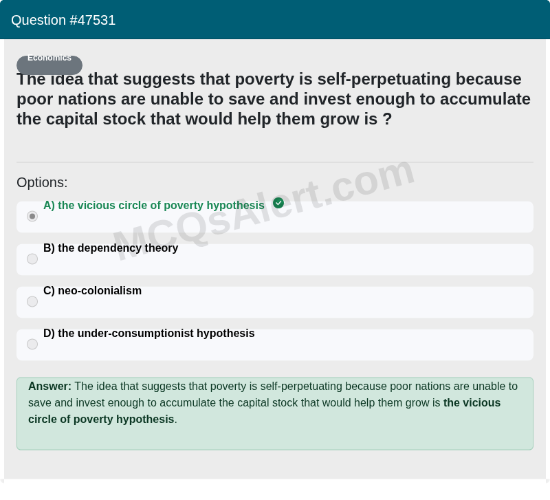 Question Screenshot
