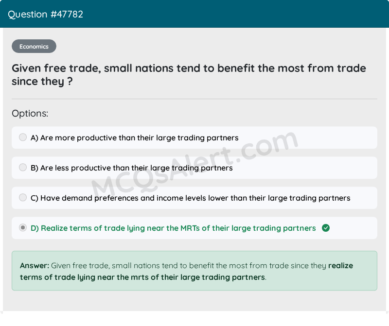 Question Screenshot