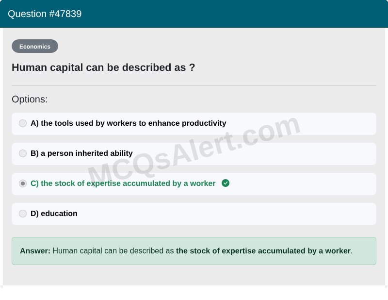Question Screenshot