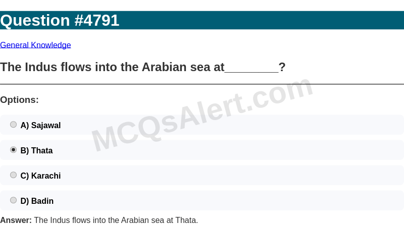 Question Screenshot