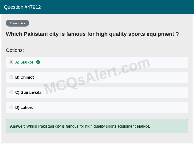 Question Screenshot