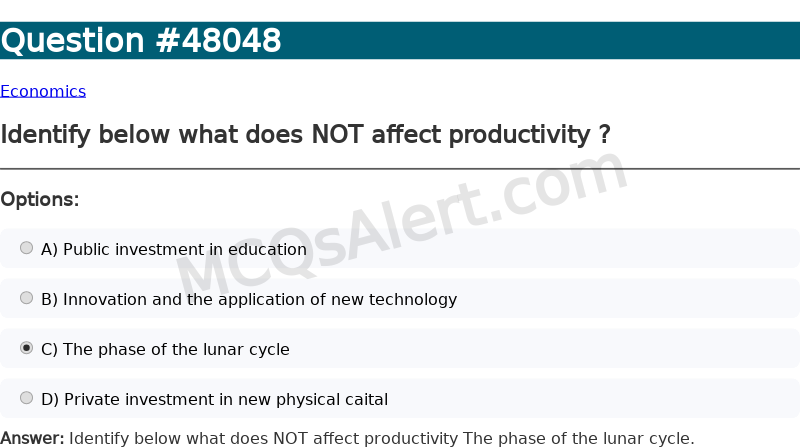 Question Screenshot