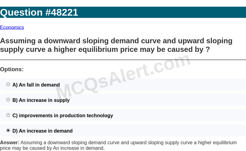 Question Screenshot