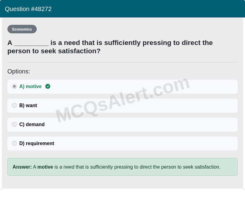 Question Screenshot