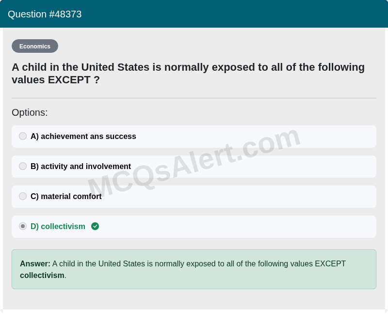 Question Screenshot