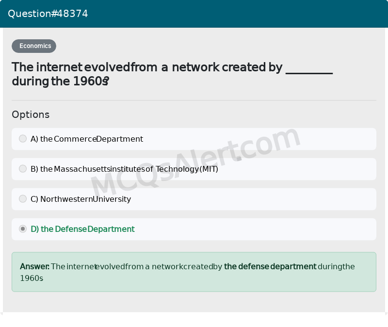 Question Screenshot