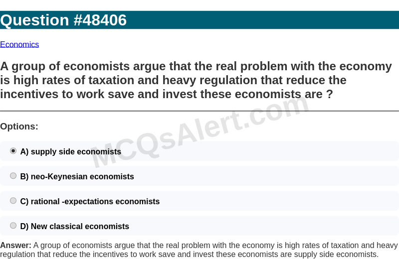 Question Screenshot