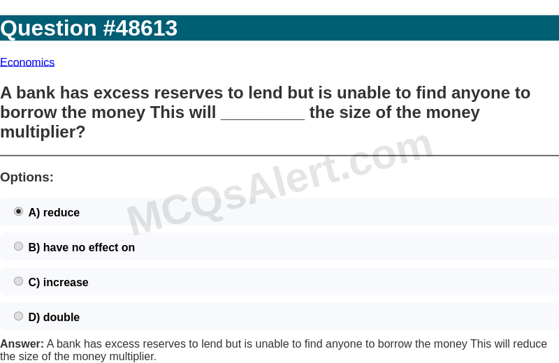 Question Screenshot