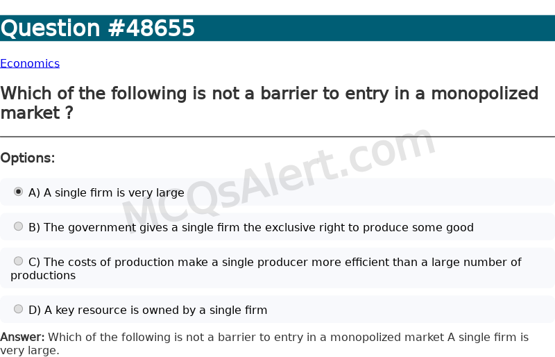 Question Screenshot