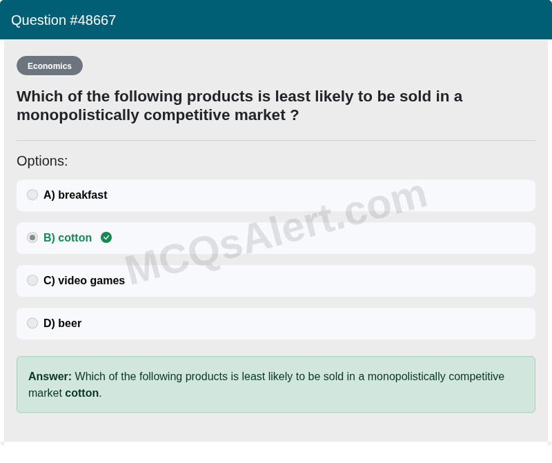 Question Screenshot