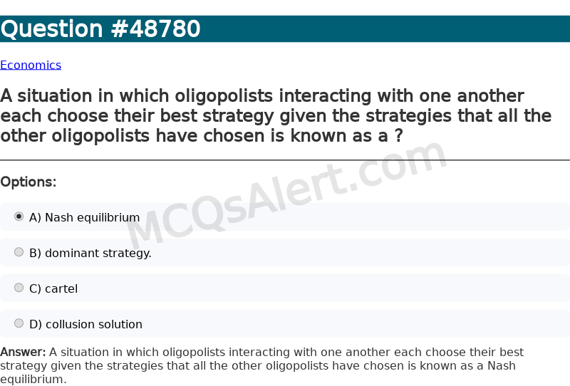 Question Screenshot