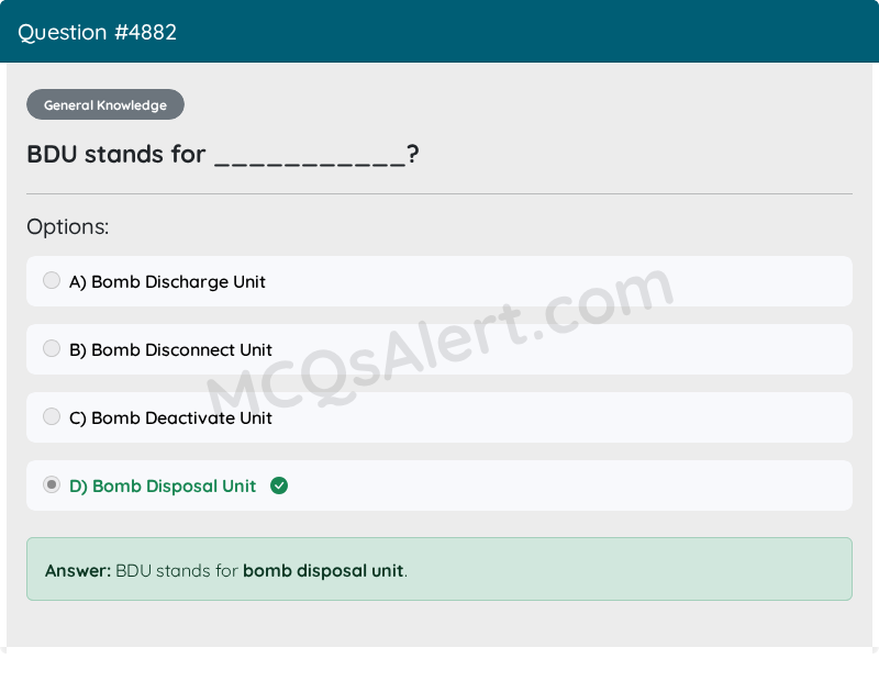 Question Screenshot