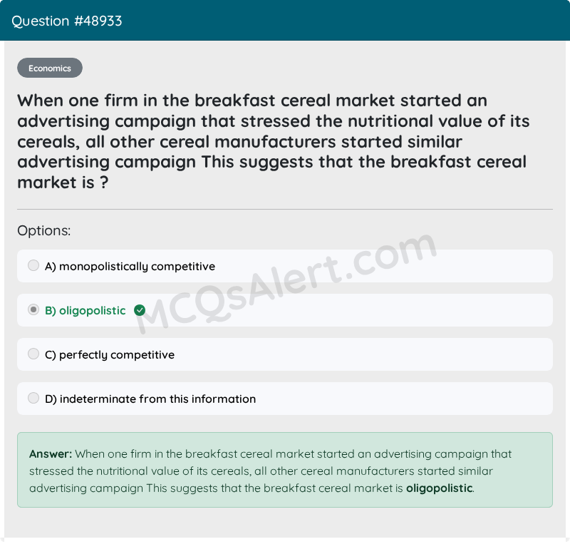 Question Screenshot
