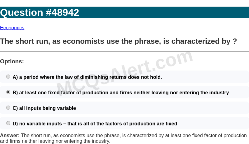Question Screenshot